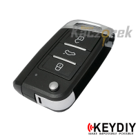 Keydiy 614 - ZB15-3 - surový klíč - dálkový ovladač